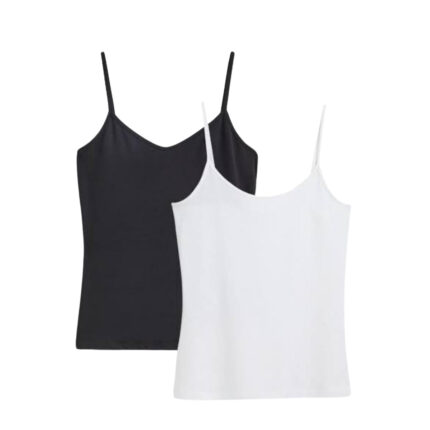 Ladies Cotton Scoop Neck